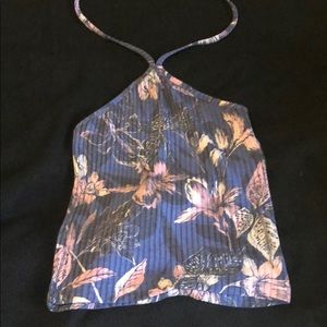 Around the neck Me to We crop top